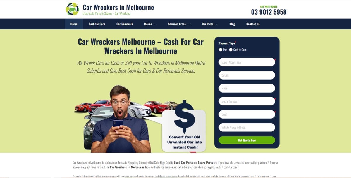 car wreckers in melbourne