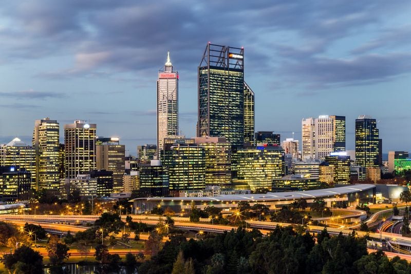 city of perth view