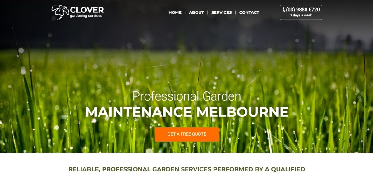 clover gardening services