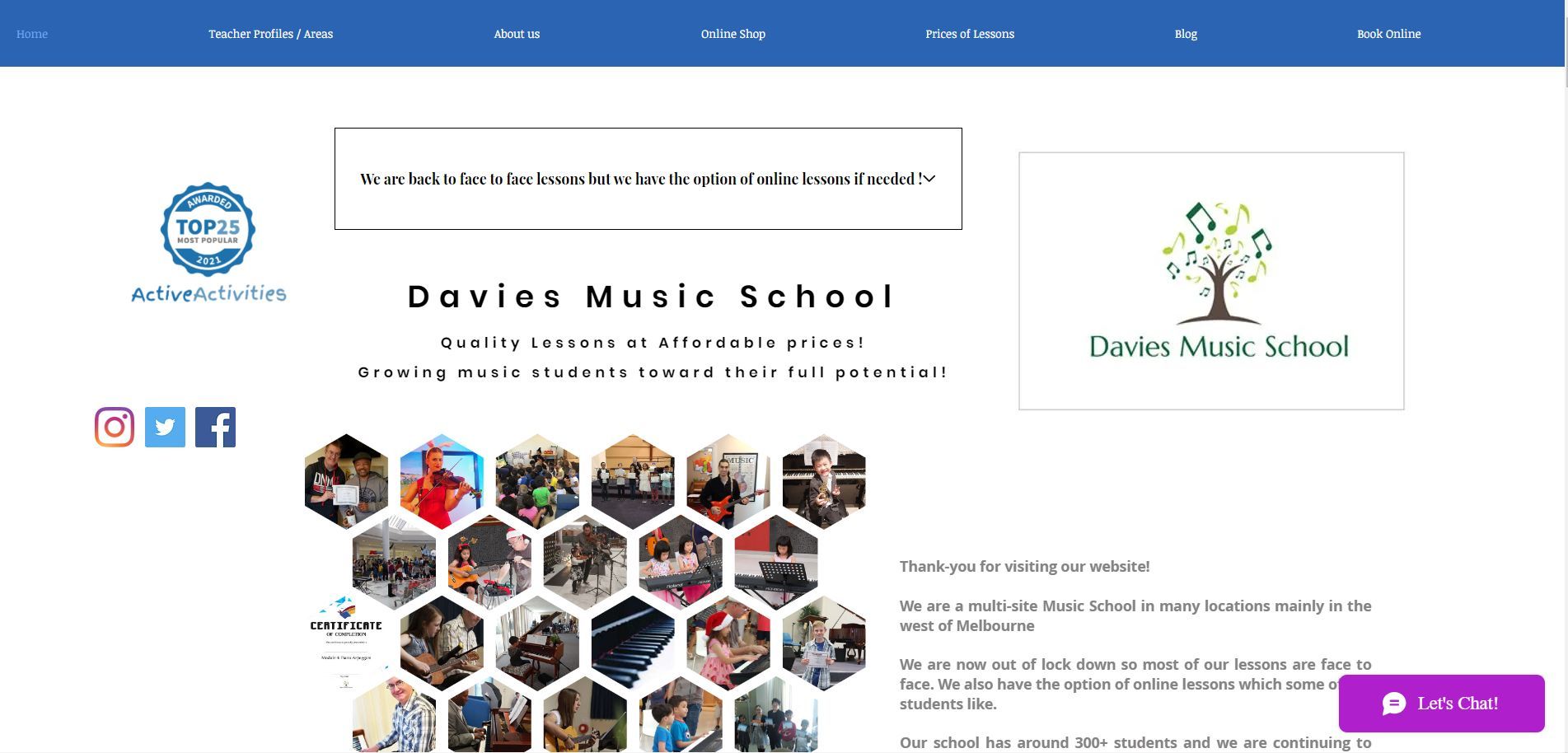 davies music school
