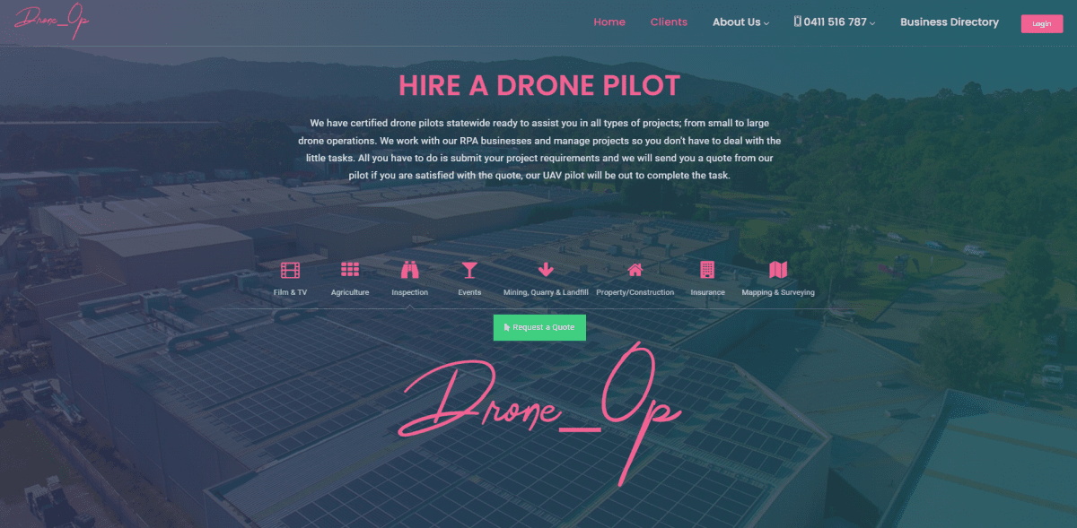 hire drone operators