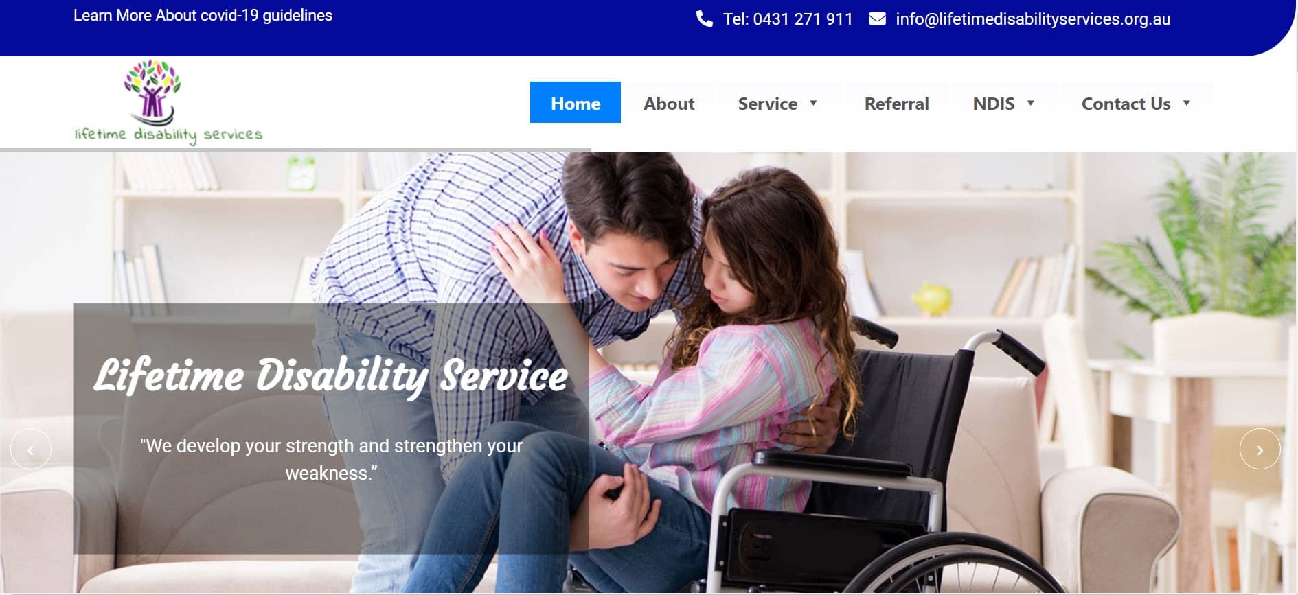 lifetime disability services
