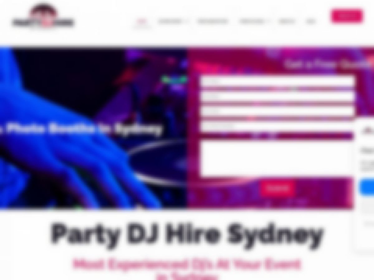 party dj hire sydney