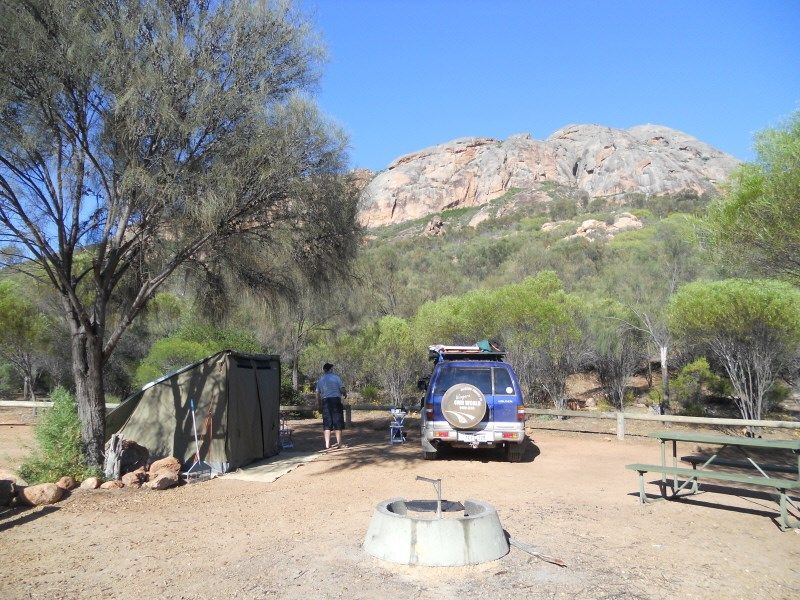 perth peak charles camping area