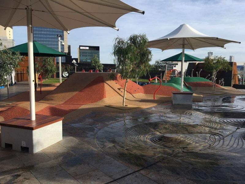 perth yagan square playspace water park