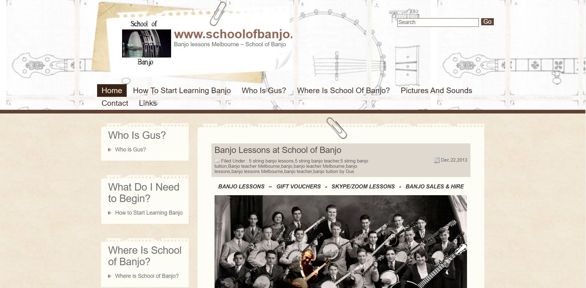 school of banjo