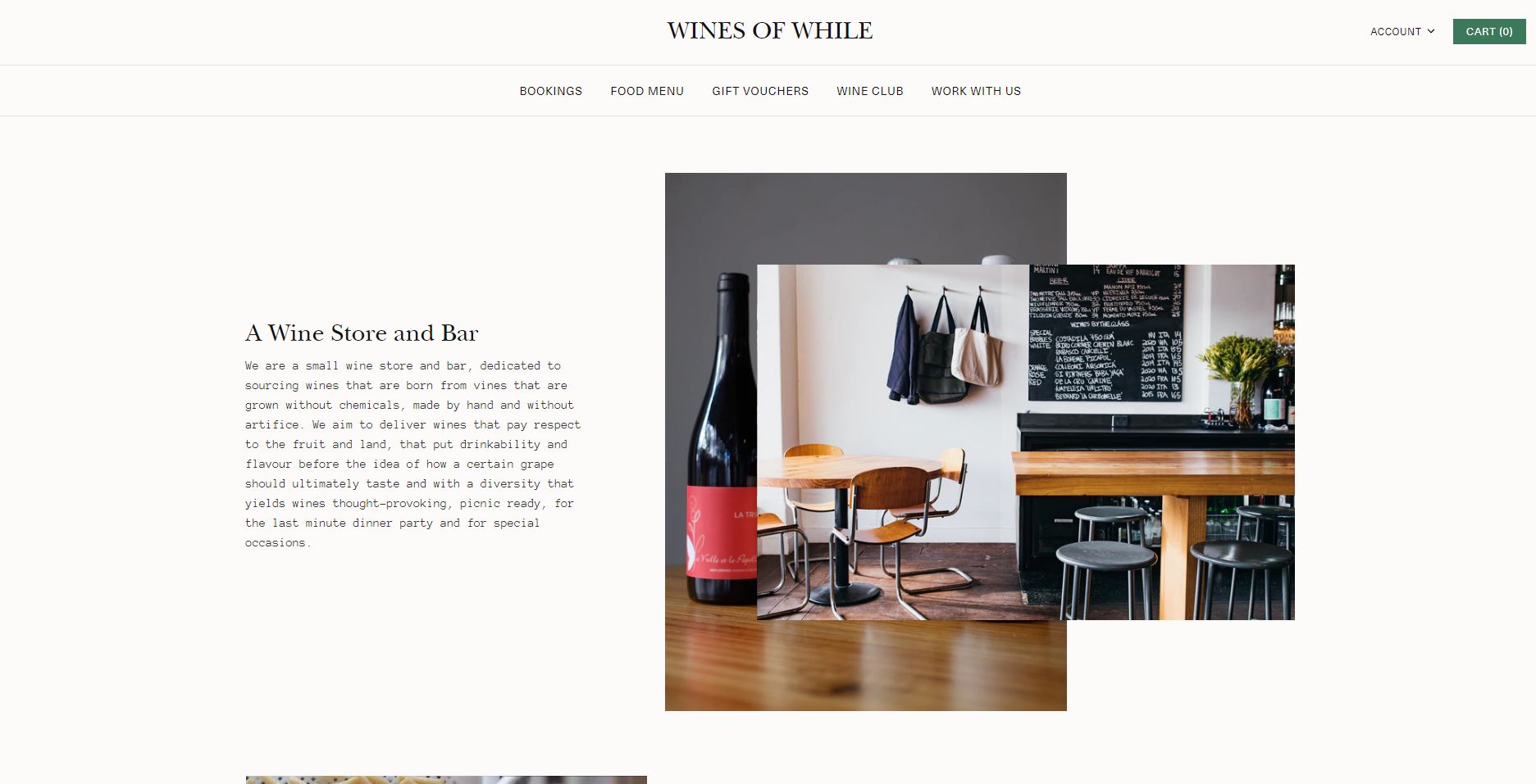 wines of while
